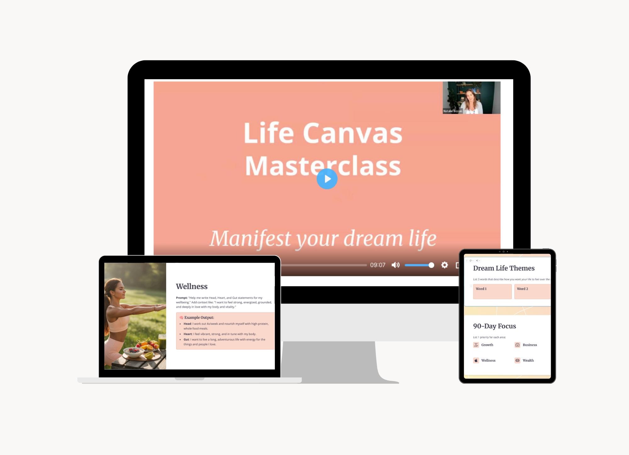 Life Canvas Masterclass and vision framework